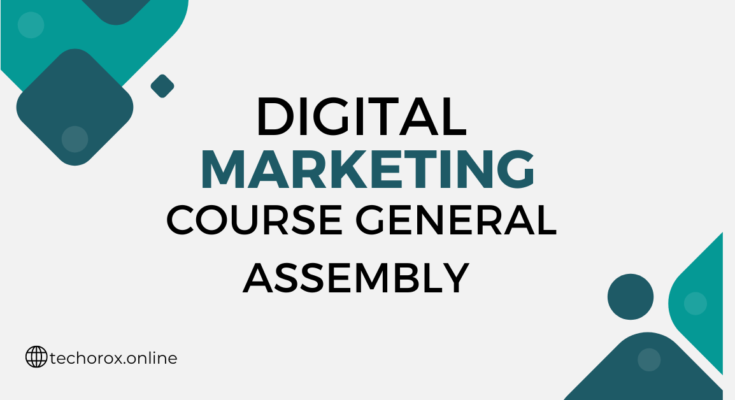 digital marketing course general assmebly