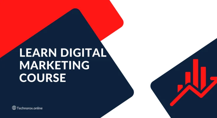 learn digital marketig course